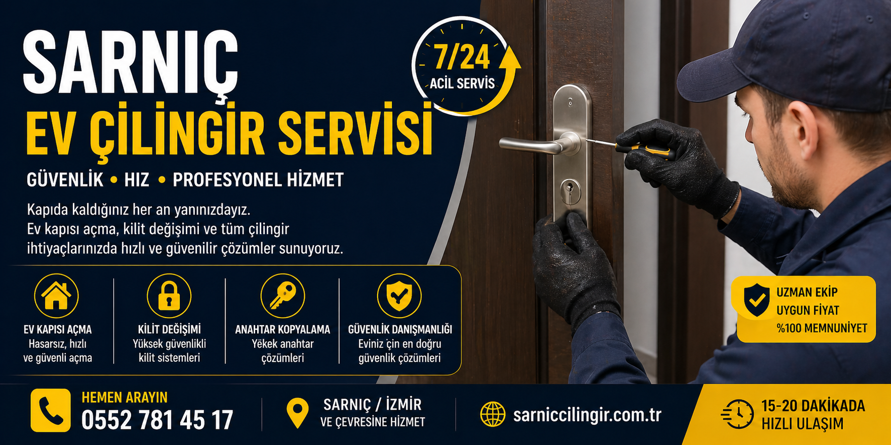 Sarnıç Ev Çilingir Servisi